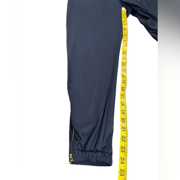 Sold dont buy Joggers Draw String Pants Pockets Zip Hem Navy Blue Women’s Size M - Picture 12 of 15